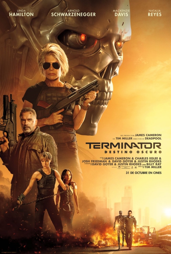 Cartel final en español de “Terminator: Dark Fate”