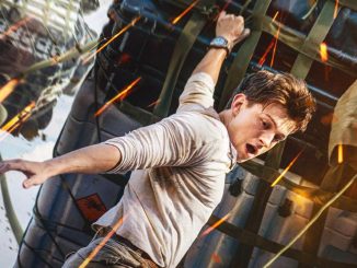 Escena de 'Uncharted' con Tom Holland